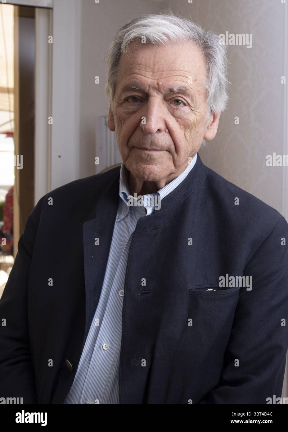 2 septembre 2019, Venise, Italie : le réalisateur franco-grec COSTA-GAVRAS à l'hôtel Excelsior de Venise pour promouvoir son dernier film "Adults in the Room" au FF 2019 de Venise. (Crédit image : © Armando Gallo/ZUMA Studio) Banque D'Images
