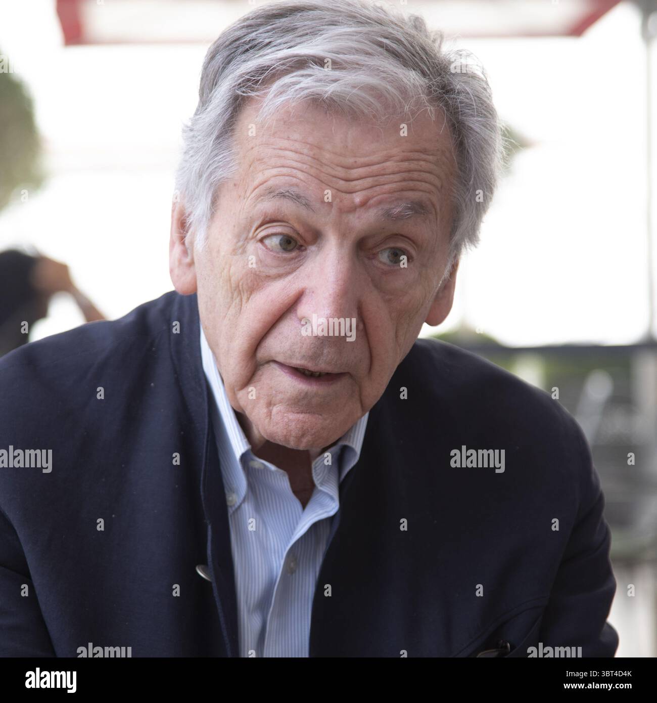 2 septembre 2019, Venise, Italie : le réalisateur franco-grec COSTA-GAVRAS à l'hôtel Excelsior de Venise pour promouvoir son dernier film "Adults in the Room" au FF 2019 de Venise. (Crédit image : © Armando Gallo/ZUMA Studio) Banque D'Images