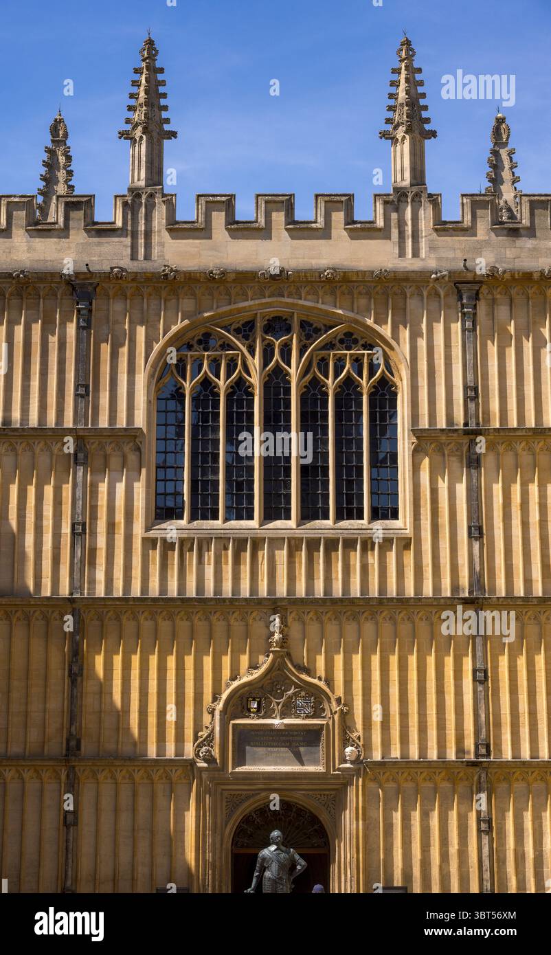 The Bodleian Library, Université d'Oxford, Angleterre, Royaume-Uni Banque D'Images