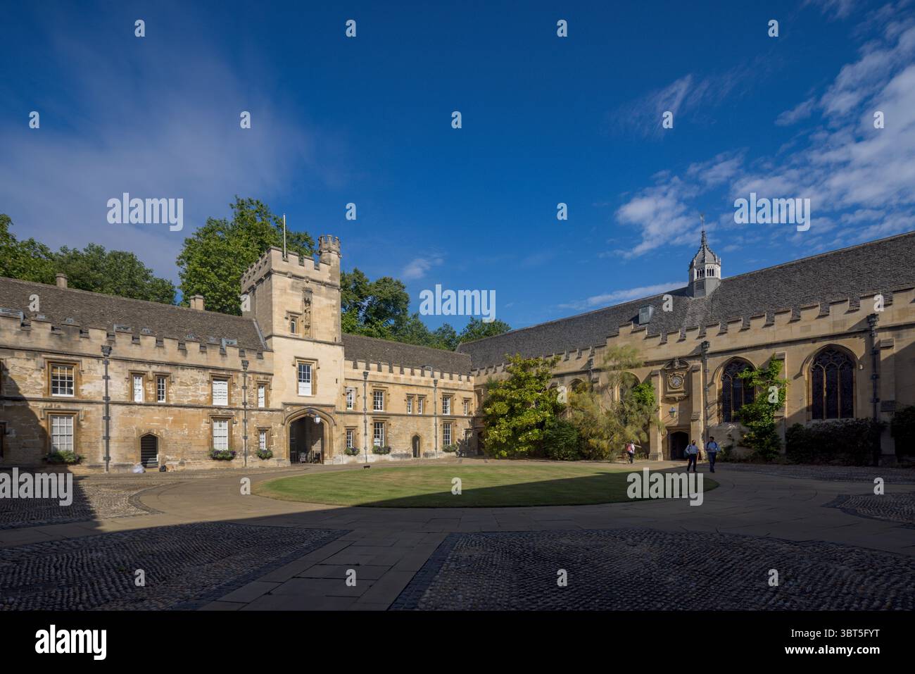 The Front Quadrangle, St John's College, Oxford, Angleterre, Royaume-Uni Banque D'Images