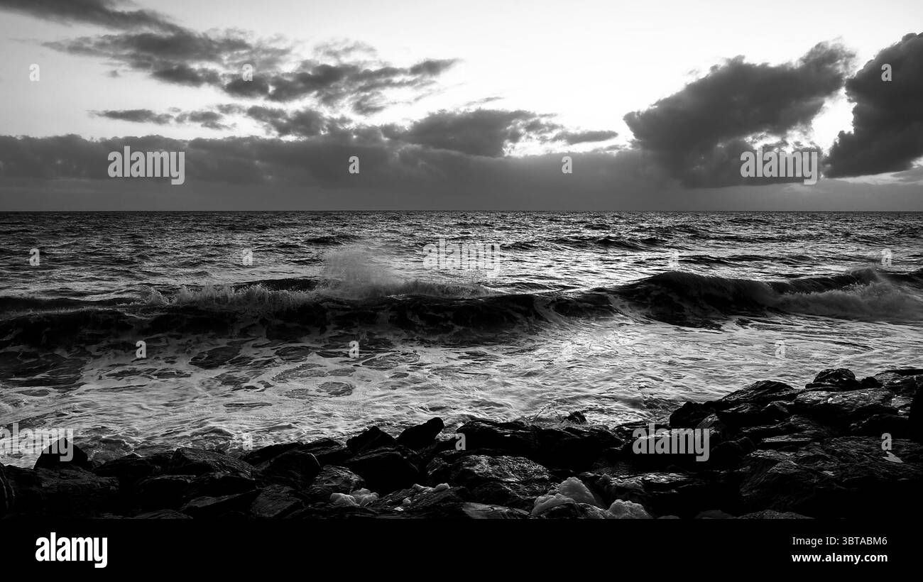 Plage du parc Somerton Banque D'Images