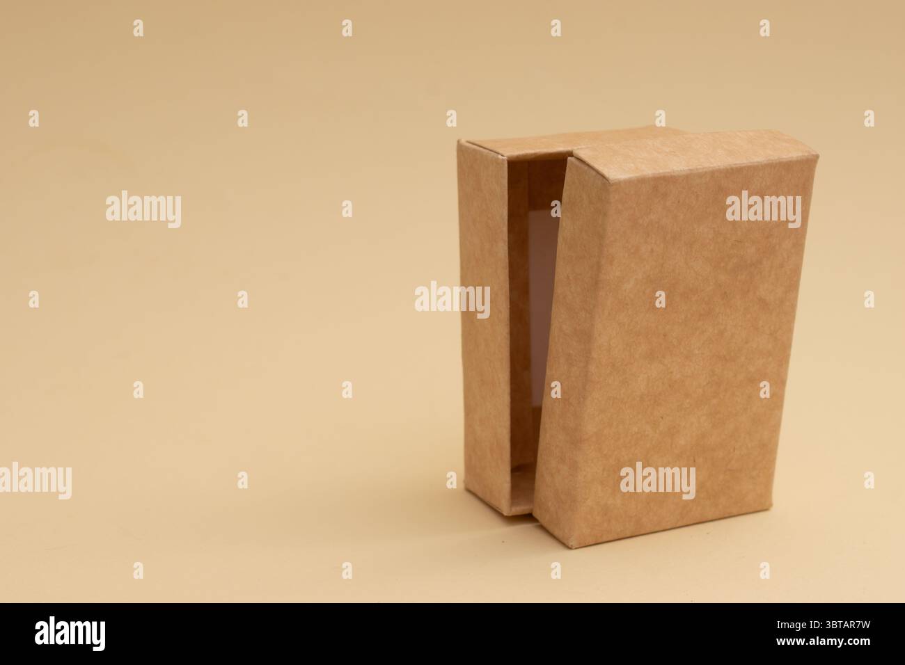 Boîtes en carton écologiques – maquette d’emballage durable Banque D'Images