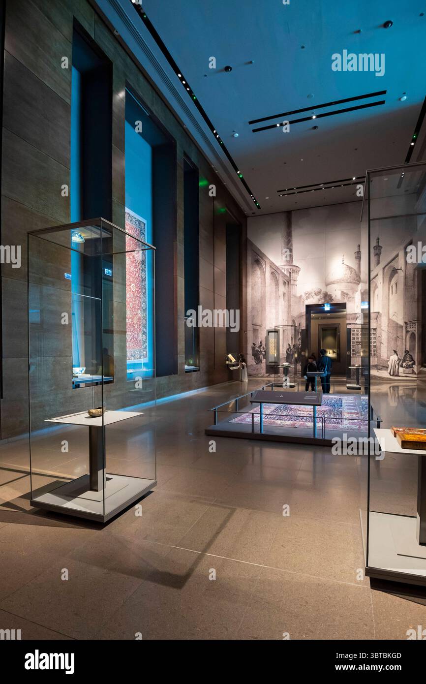 Ausstellung, Ausstellungsraum, Museum für islamische Kunst, Doha, Katar, Orient, Vorderasien mcpins *** exposition, espace d'exposition, Musée d'Islami Banque D'Images