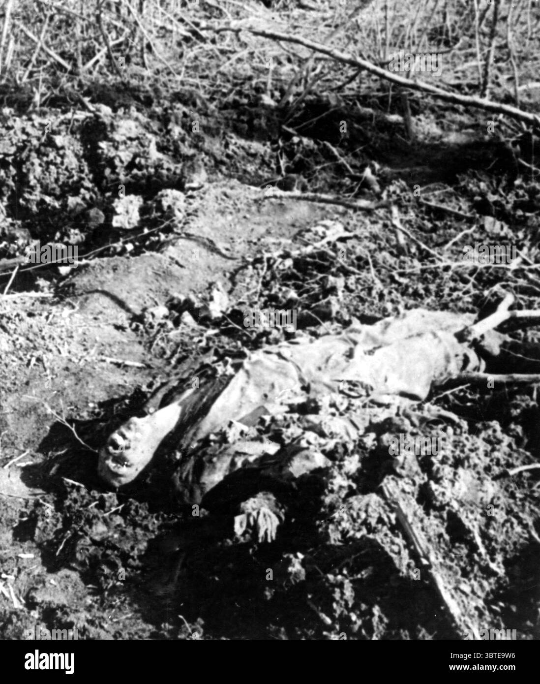 Verdun 1916 cadavre Banque D'Images