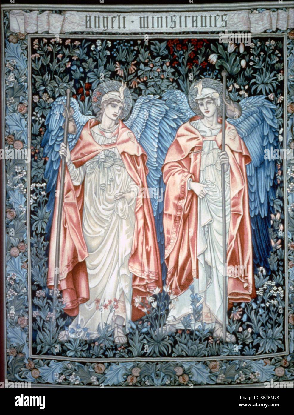 Edward Burne-Jones - An Angel Playing a Flageolet
