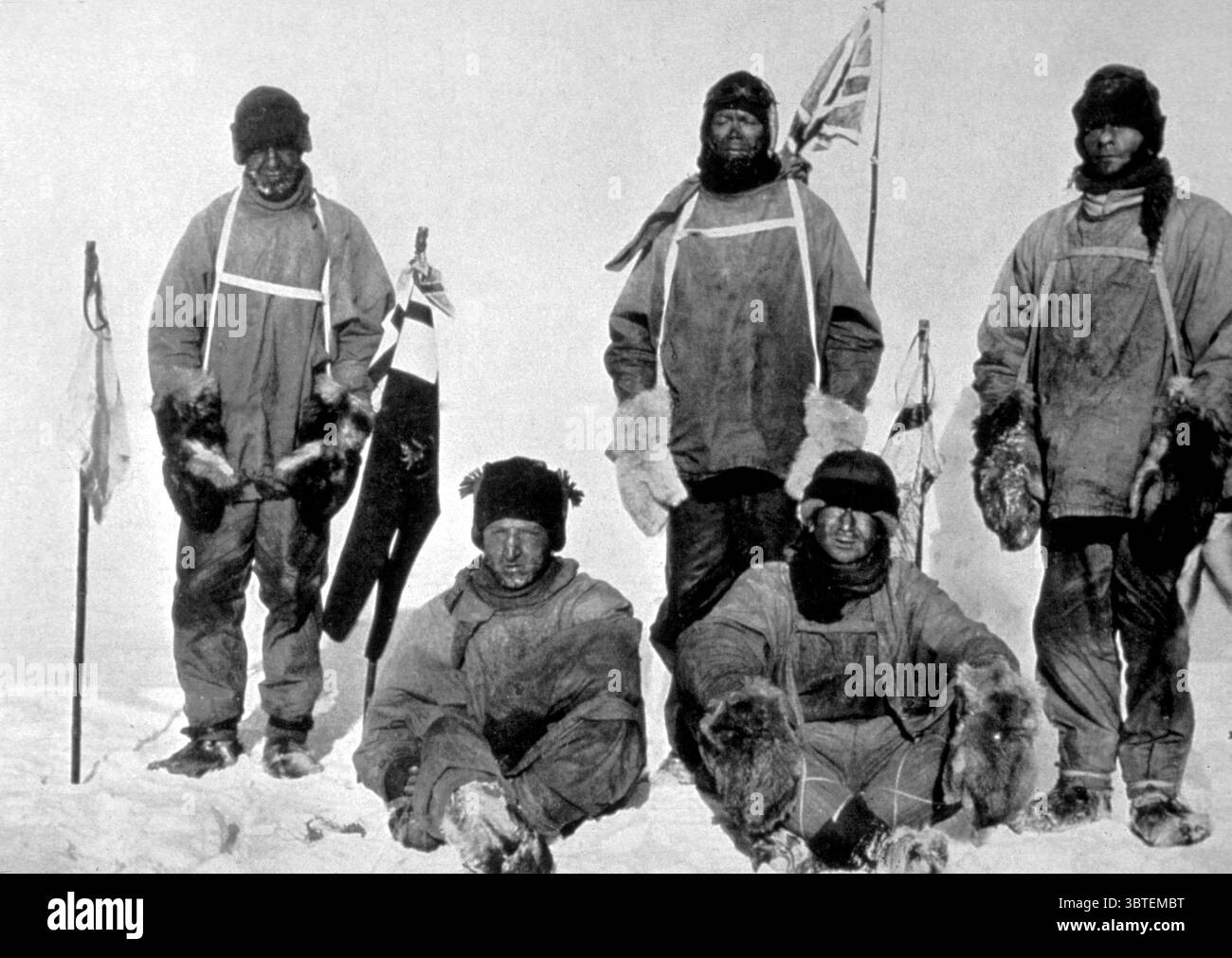 Capitaine Robert Scott. Scott, Robert Falcon Explorateur anglais de l'Antarctique  1868-1912 Banque D'Images