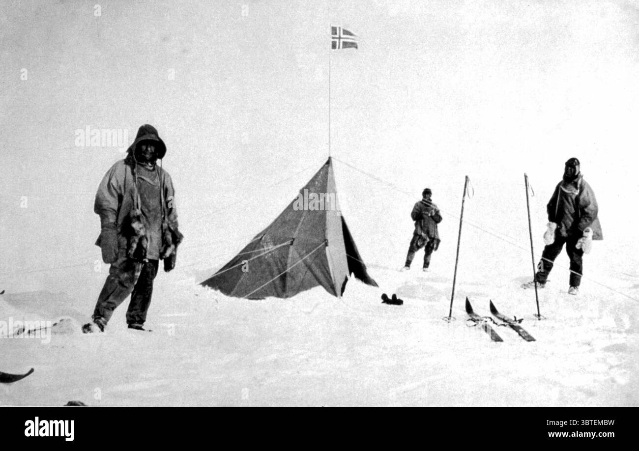 Capitaine Robert Scott. Scott, Robert Falcon Explorateur anglais de l'Antarctique  1868-1912 Banque D'Images