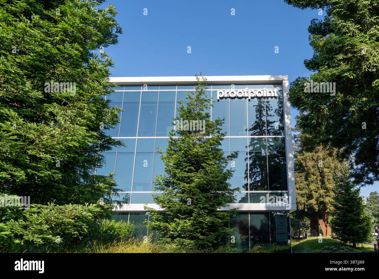 Siège de Proofpoint à Sunnyvale, Californie, États-Unis Banque D'Images