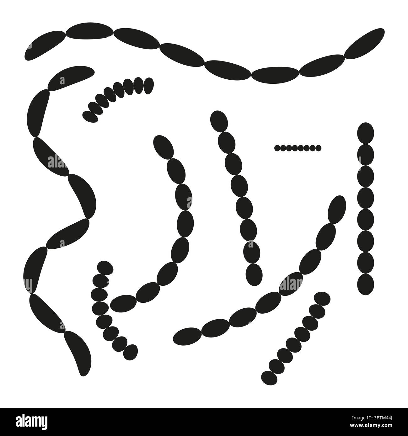 Formes organiques abstraites. Eléments liquides ondulés. Modèle de forme aléatoire. Vecteur fond moderne Illustration de Vecteur