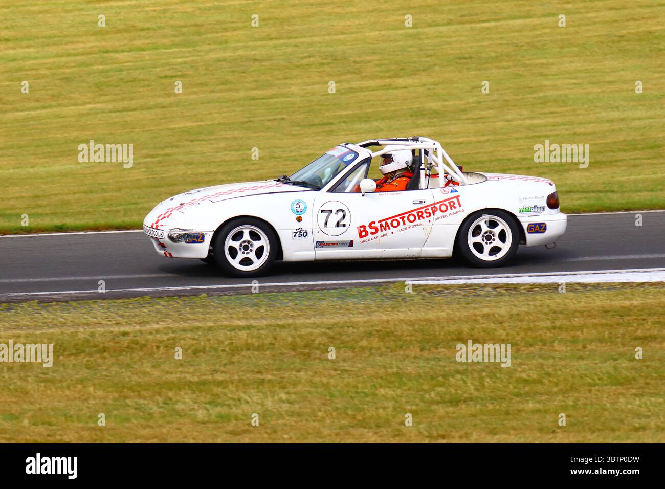 750 Motor Club à Cadwell Park Banque D'Images