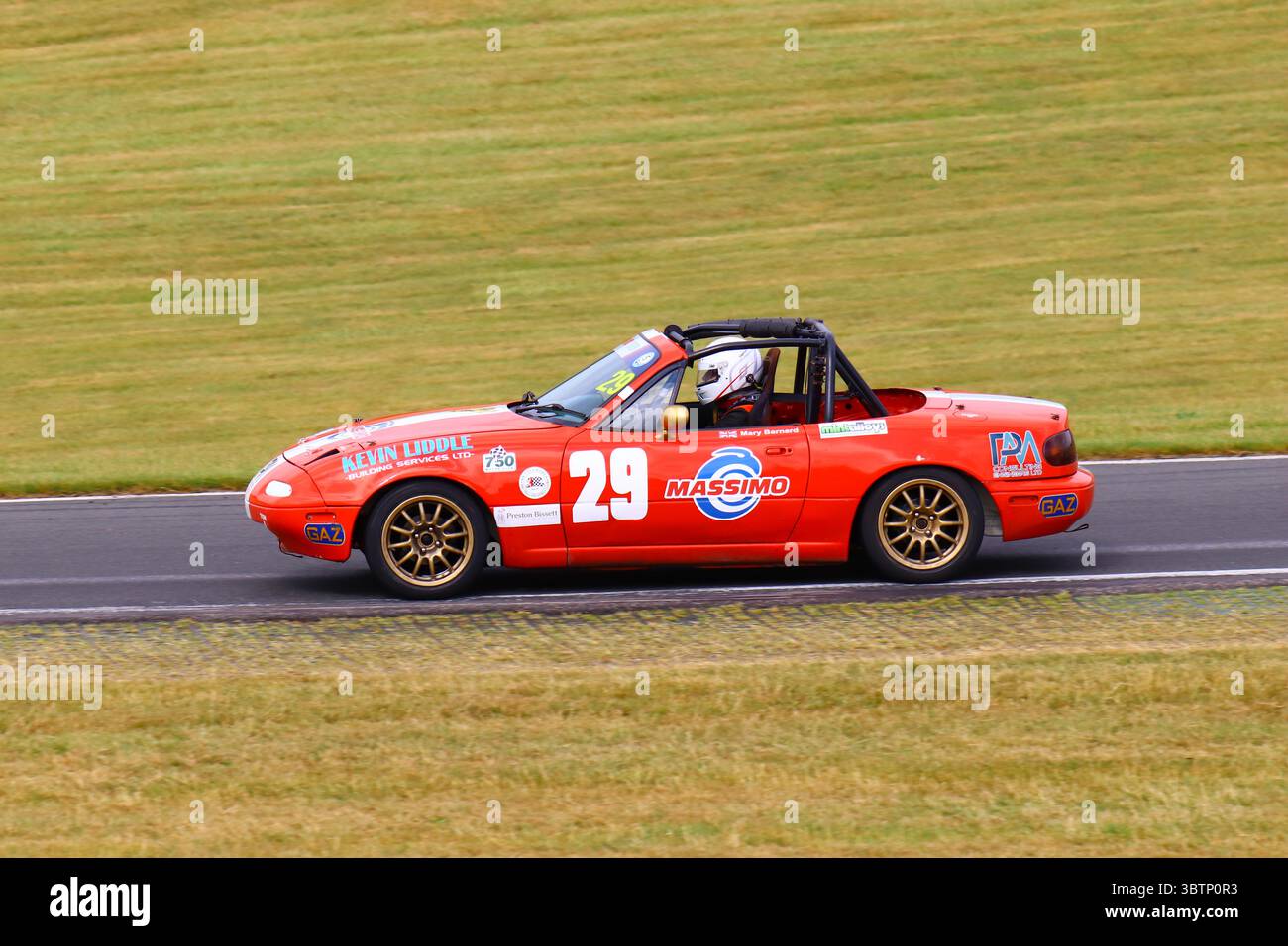 750 Motor Club à Cadwell Park Banque D'Images