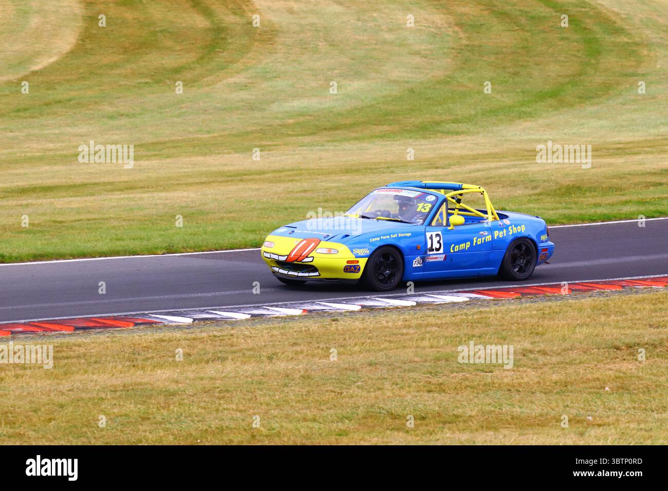 750 Motor Club à Cadwell Park Banque D'Images