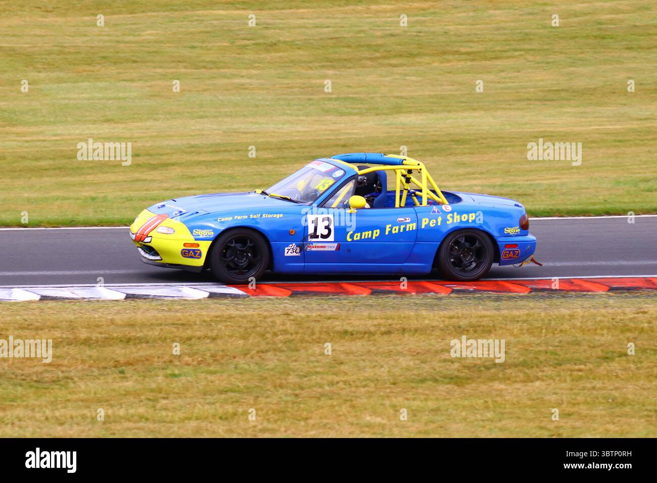750 Motor Club à Cadwell Park Banque D'Images