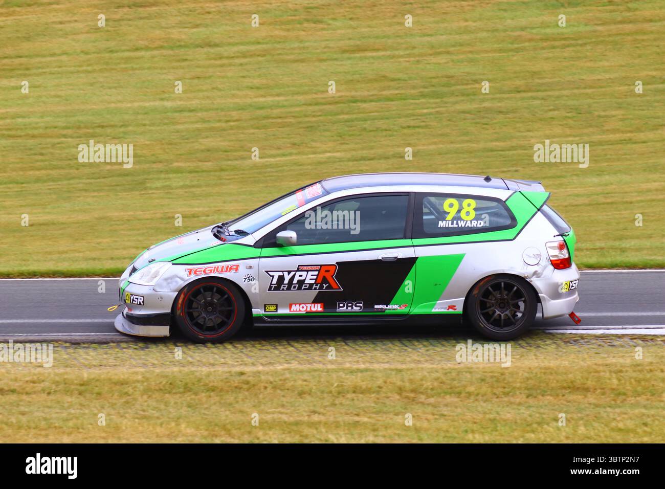 750 Motor Club à Cadwell Park Banque D'Images