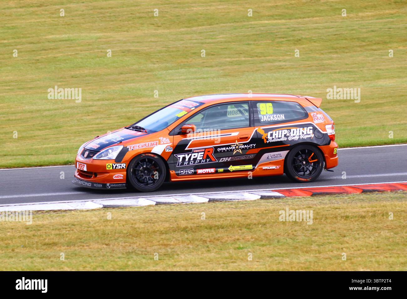 750 Motor Club à Cadwell Park Banque D'Images