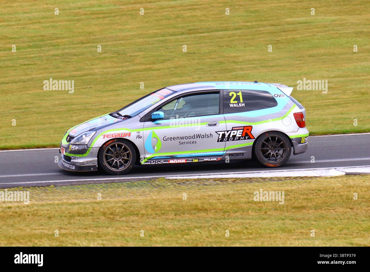 750 Motor Club à Cadwell Park Banque D'Images