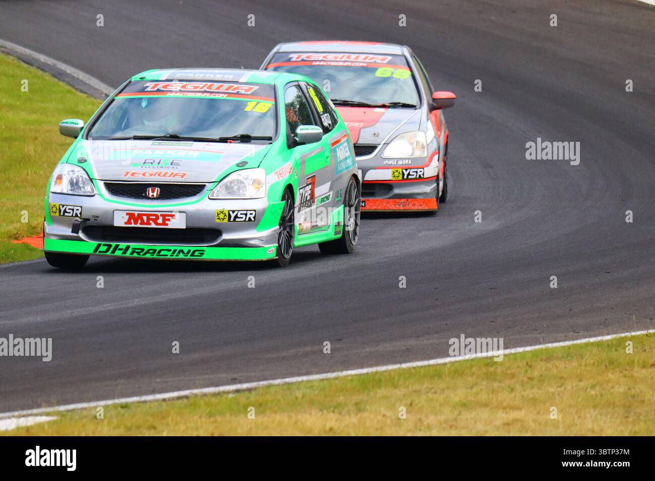 750 Motor Club à Cadwell Park Banque D'Images