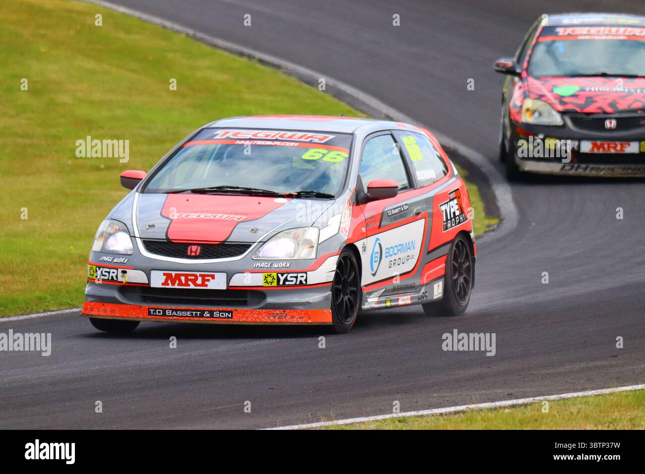 750 Motor Club à Cadwell Park Banque D'Images