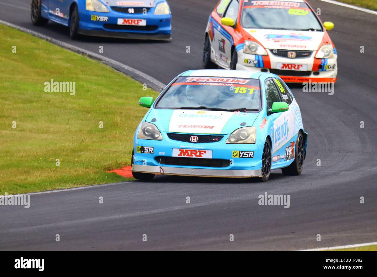750 Motor Club à Cadwell Park Banque D'Images