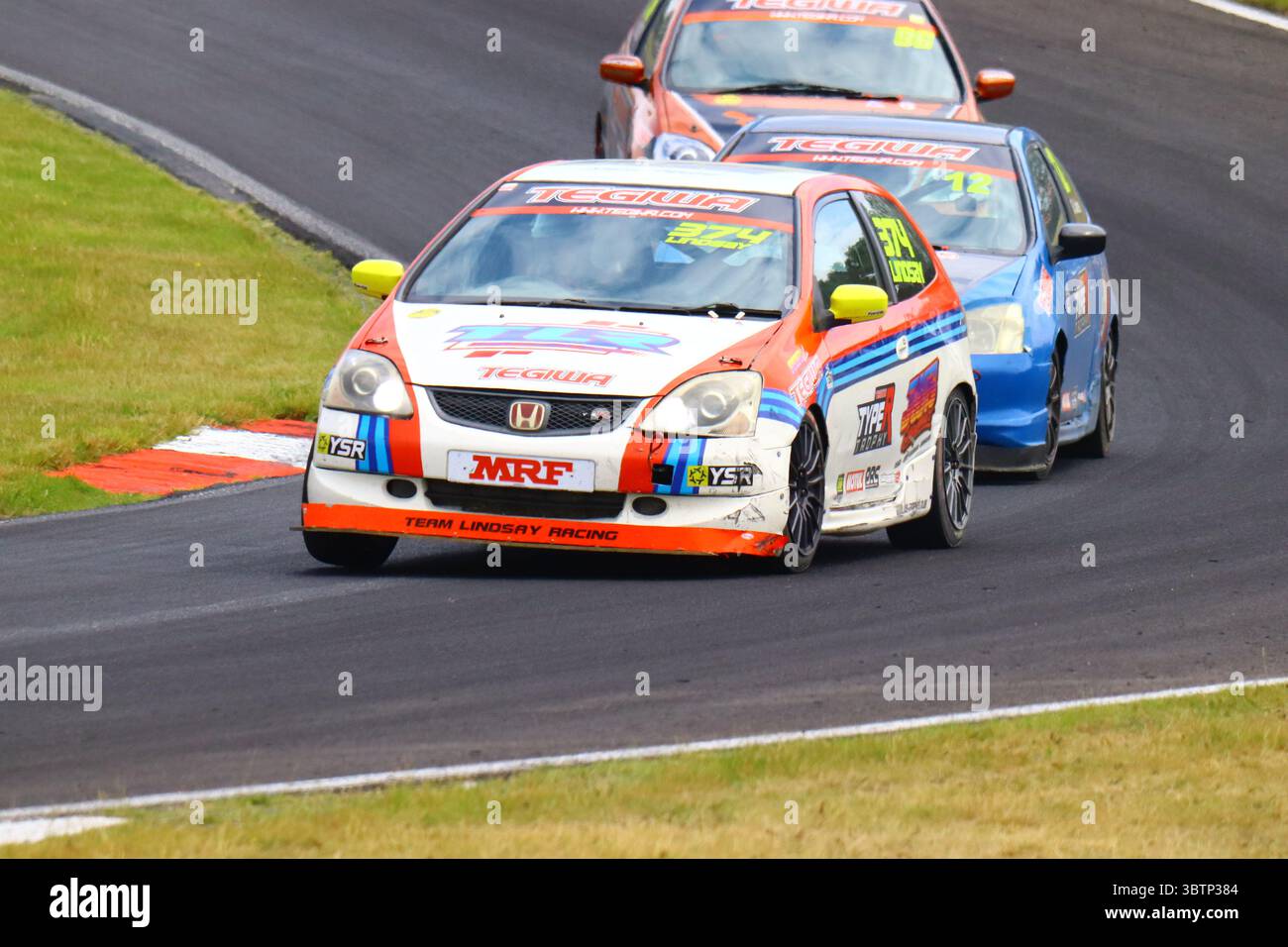 750 Motor Club à Cadwell Park Banque D'Images