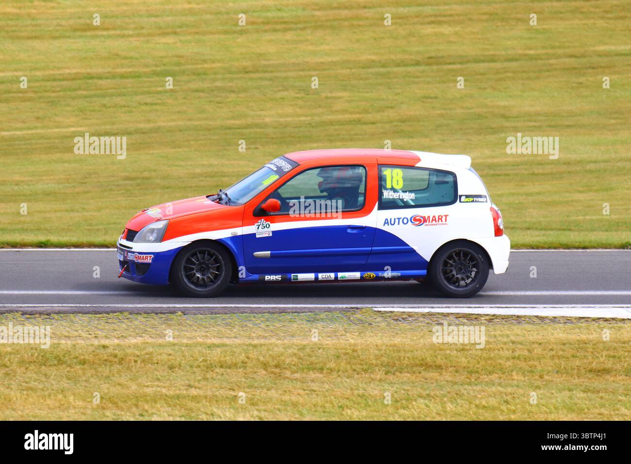 750 Motor Club à Cadwell Park Banque D'Images
