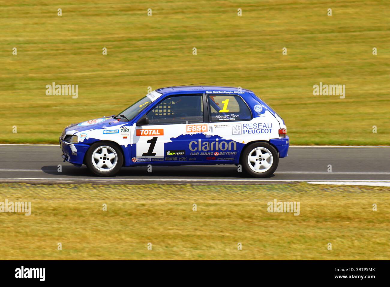 750 Motor Club à Cadwell Park Banque D'Images