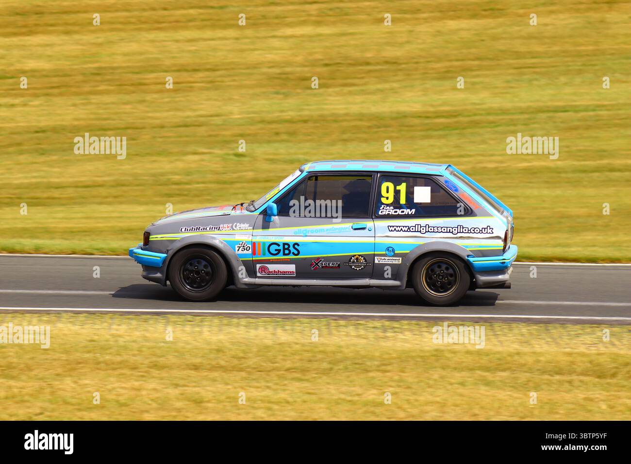 750 Motor Club à Cadwell Park Banque D'Images