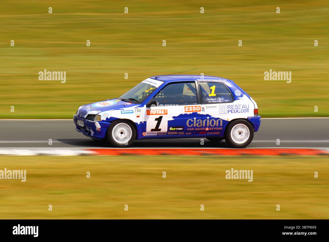 750 Motor Club à Cadwell Park Banque D'Images