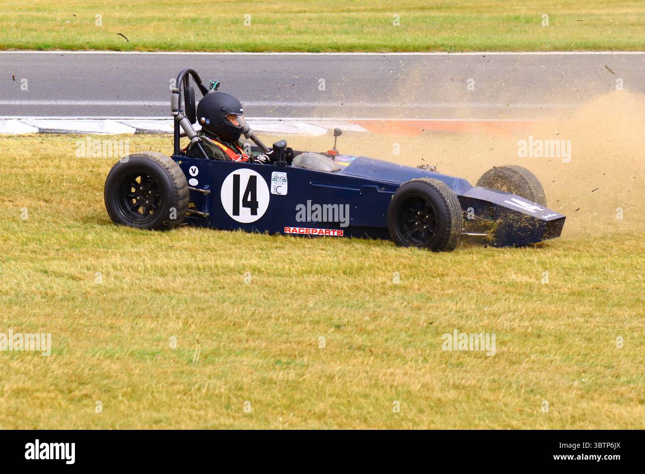 750 Motor Club à Cadwell Park Banque D'Images