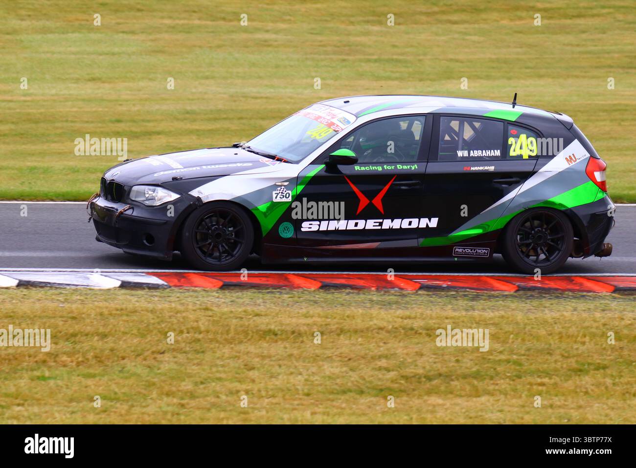 750 Motor Club à Cadwell Park Banque D'Images