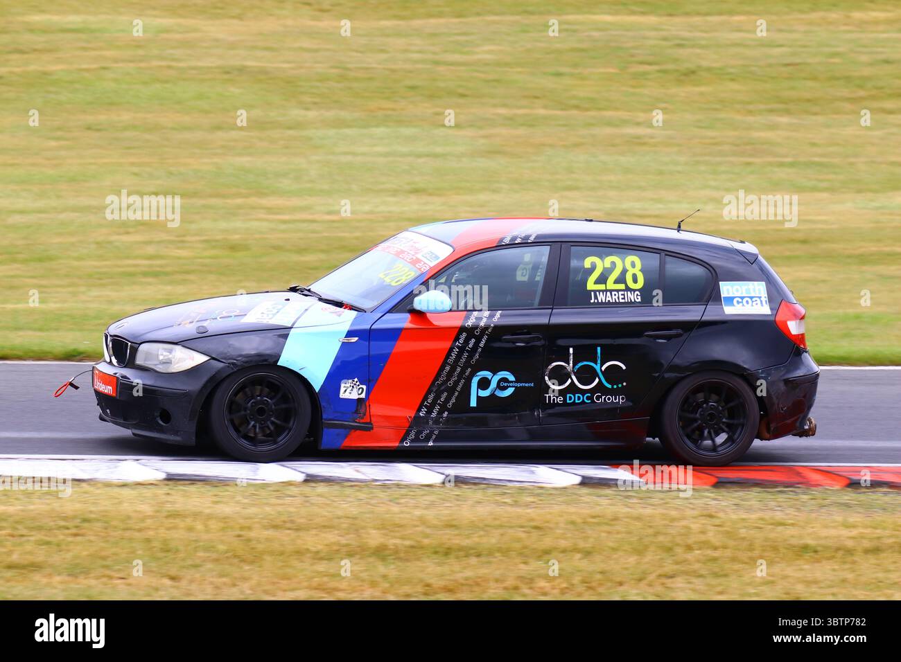750 Motor Club à Cadwell Park Banque D'Images