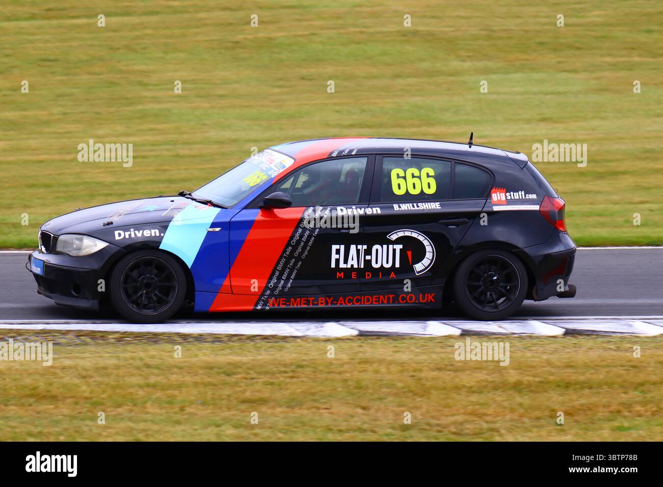 750 Motor Club à Cadwell Park Banque D'Images