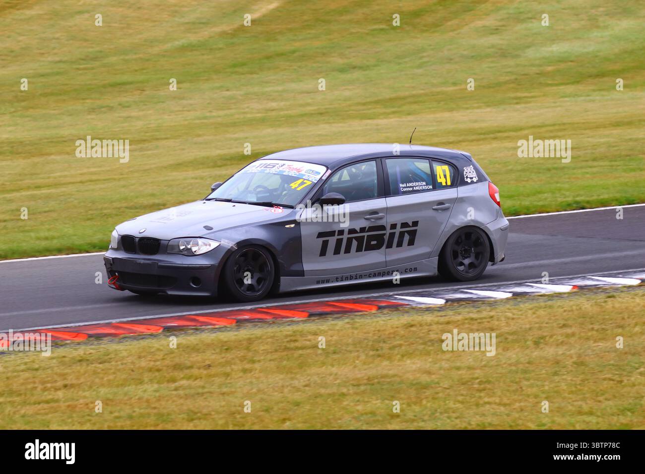 750 Motor Club à Cadwell Park Banque D'Images