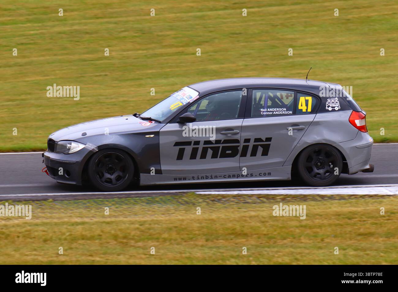 750 Motor Club à Cadwell Park Banque D'Images