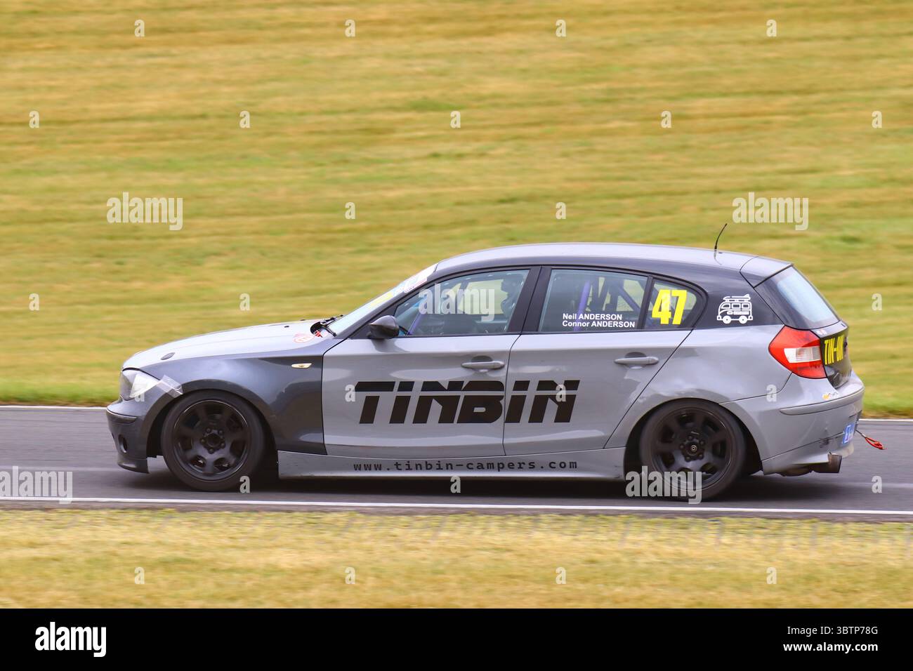 750 Motor Club à Cadwell Park Banque D'Images