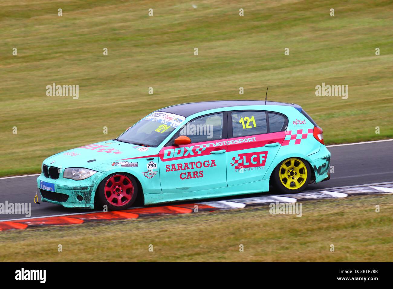 750 Motor Club à Cadwell Park Banque D'Images