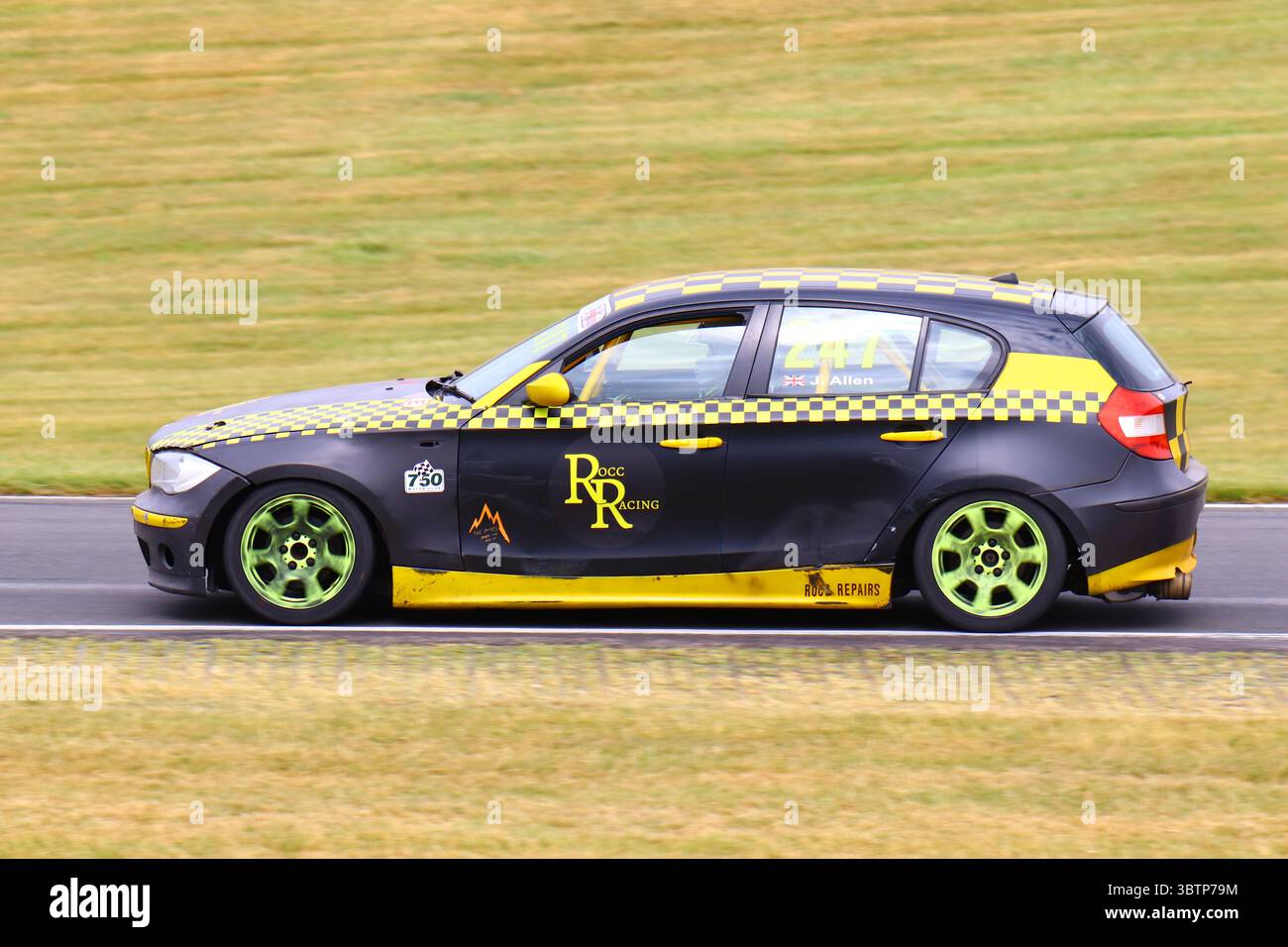 750 Motor Club à Cadwell Park Banque D'Images