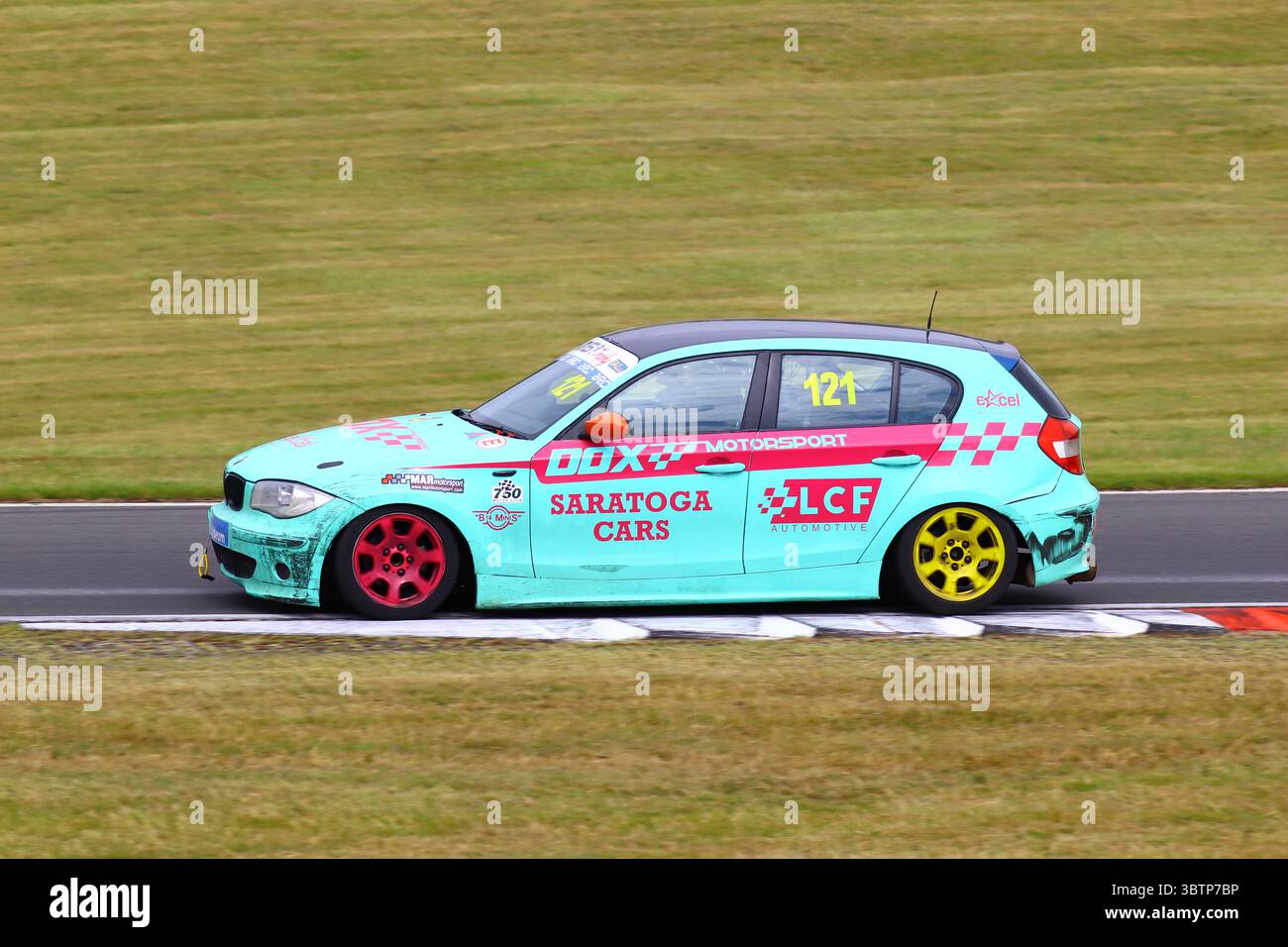 750 Motor Club à Cadwell Park Banque D'Images