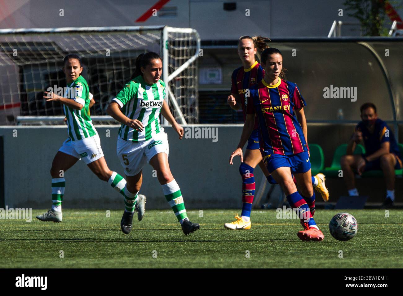 31 octobre 2020, Séville, SÉVILLE, ESPAGNE : Laura Gonzalez du Real Betis lors de la Liga Iberdrola, match de football joué entre le Real Betis Balompie et le Futbol Club Barcelona à Luis del sol Sports City le 31 octobre 2020 à Séville, Espagne. (Crédit image : © Joaquin Corchero/AFP7 via ZUMA Wire) Banque D'Images