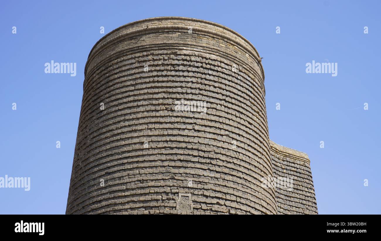 À l'intérieur de la Maiden Tower. Bakou, Azerbaïdjan. Banque D'Images