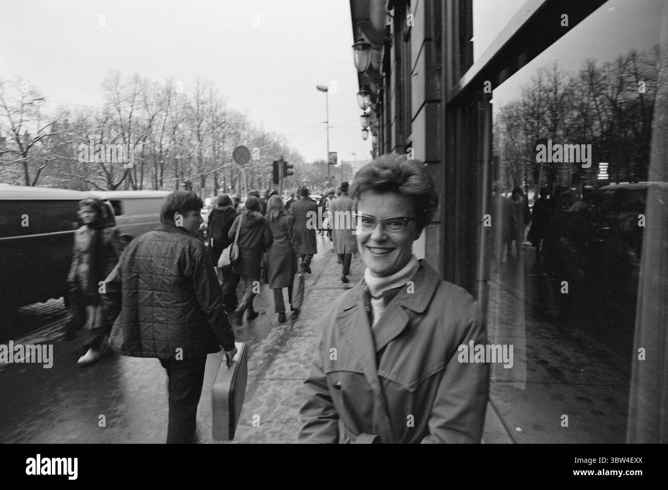 Current 45-5-1970 : 150 000 exclus. Les homosexuels n'ont jamais eu la facilité dans la société. Nous avons également un article du Code pénal qui criminalise les relations entre hommes homosexuels. Il est temps de supprimer cette loi. Responsable de l'information à l'Association norvégienne de 1948, Karen-Christine Friele. Photo : Aage Storløkken / Current / NTB ***la photo n'est pas traitée*** *le texte est traduit automatiquement* Banque D'Images