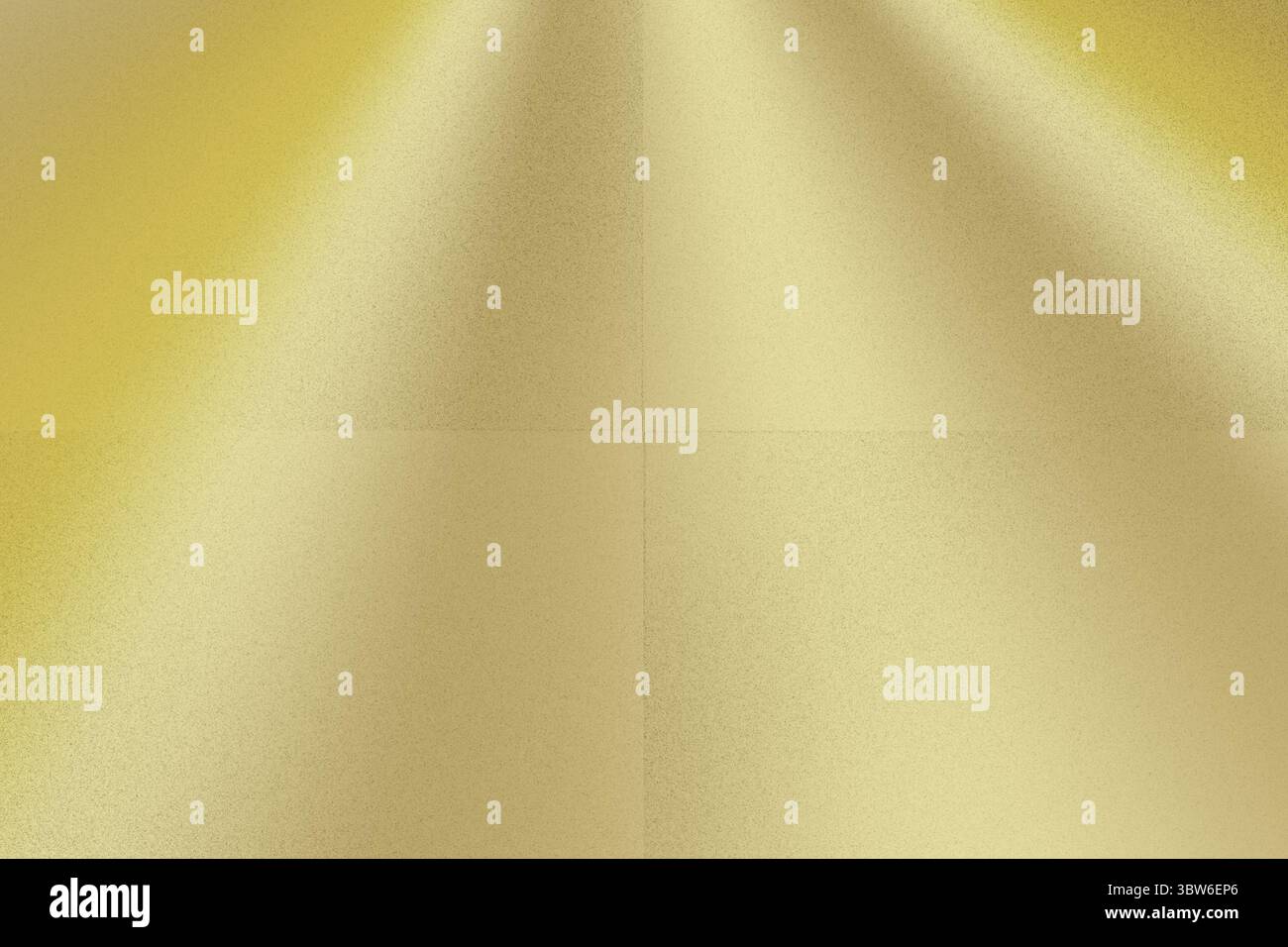 Le dégradé abstrait or-jaune montre un design plat avec une texture granuleuse et des reflets diagonaux Banque D'Images Le dégradé abstrait or-jaune montre un design plat avec une texture granuleuse et des reflets diagonaux Banque D'Images