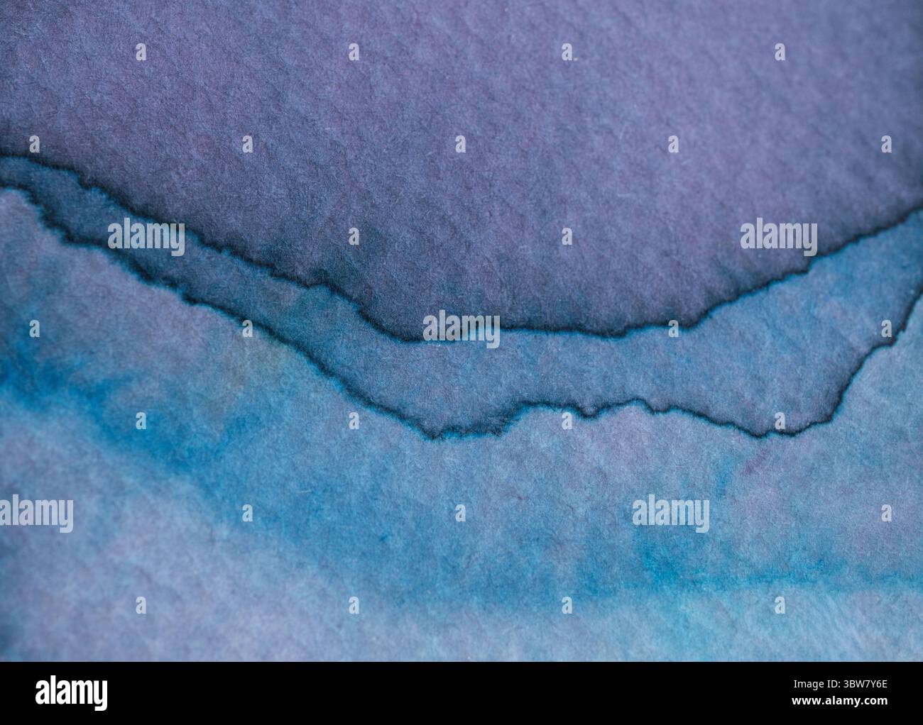 Design à encre éclatante mettant en valeur des teintes et des textures riches pour un motif artistique abstrait Banque D'Images