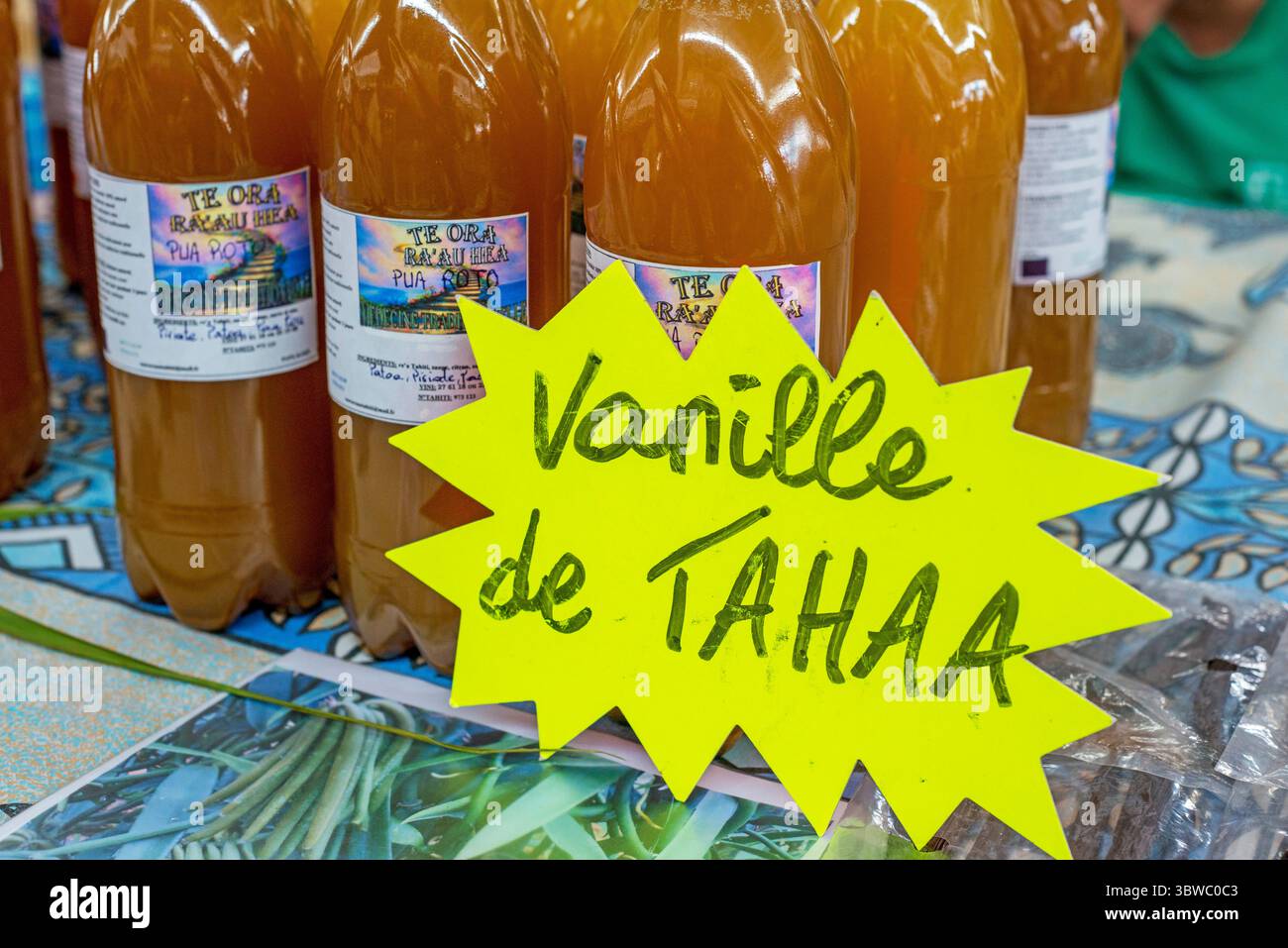 17 mars 2015, Polynésie française : marché couvert municipal de Papeete, Papeete, Tahiti, Polynésie française, Tahiti Nui, îles de la Société, Polynésie française, Pacifique Sud. (Crédit image : © Sergi Reboredo/ZUMA Wire) Banque D'Images