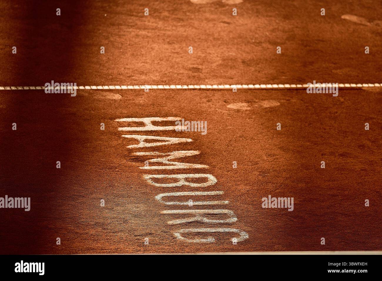 Hambourg, Hambourg, Allemagne. 16 juillet 2025. Impressions les lettres de Hambourg sur le court lors du MSC Hamburg Ladies Open - Womens Tennis, WTA250, 16.7,2025, Hambourg (Tennis am Rothenbaum), Allemagne, Foto : Mathias Schulz (crédit image : © Mathias Schulz/ZUMA Press Wire) USAGE ÉDITORIAL SEULEMENT ! Non destiné à UN USAGE commercial ! Banque D'Images