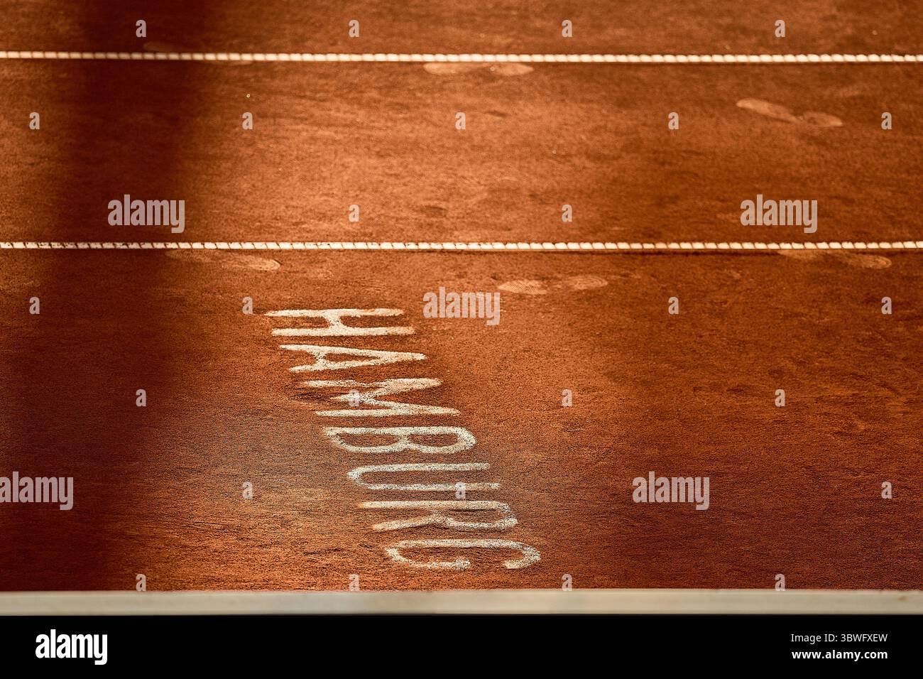 Hambourg, Hambourg, Allemagne. 16 juillet 2025. Impressions les lettres de Hambourg sur le court lors du MSC Hamburg Ladies Open - Womens Tennis, WTA250, 16.7,2025, Hambourg (Tennis am Rothenbaum), Allemagne, Foto : Mathias Schulz (crédit image : © Mathias Schulz/ZUMA Press Wire) USAGE ÉDITORIAL SEULEMENT ! Non destiné à UN USAGE commercial ! Banque D'Images