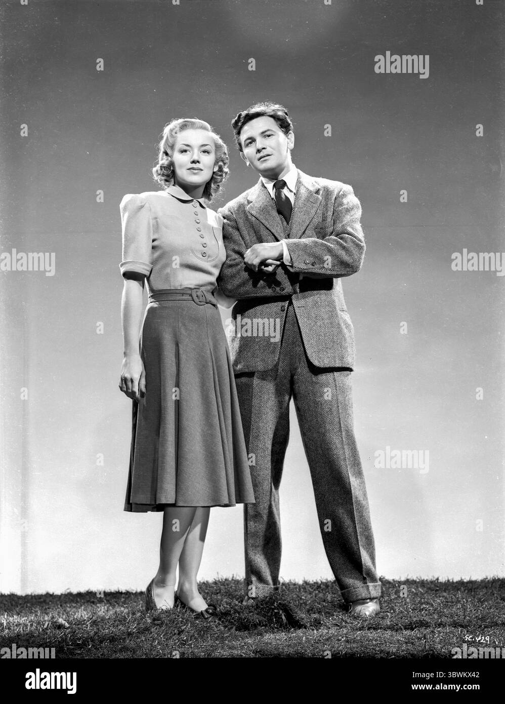 Un portrait de John Garfield et Anne Shirley de Saturday's Children. (Crédit image : © Movie Star News via ZUMA Press Wire Service) Banque D'Images