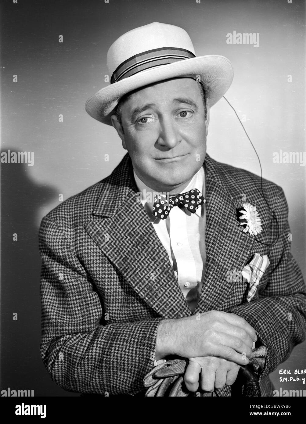 Un portrait d'Eric Blore en costume (image de crédit : © Movie Star News via ZUMA Press Wire Service) Banque D'Images