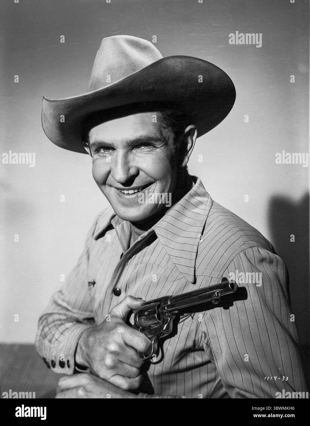 Un portrait de Bob Steele en costume occidental (crédit image : © Movie Star News via ZUMA Press Wire Service) Banque D'Images