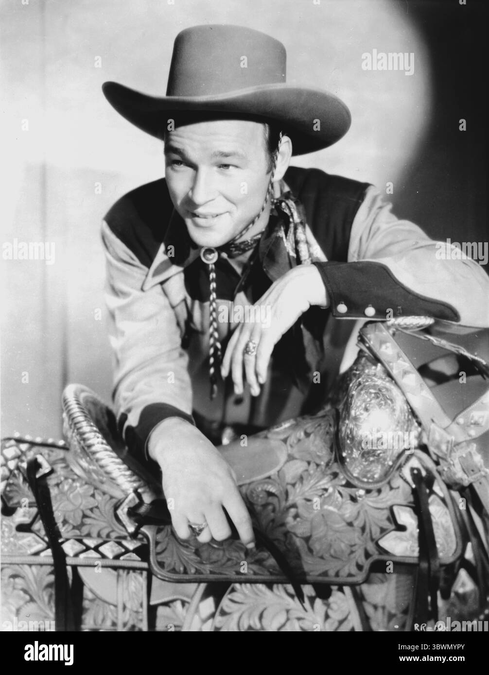 Roy Rogers dans un costume de cow-boy (crédit image : © Movie Star News via ZUMA Press Wire Service) Banque D'Images